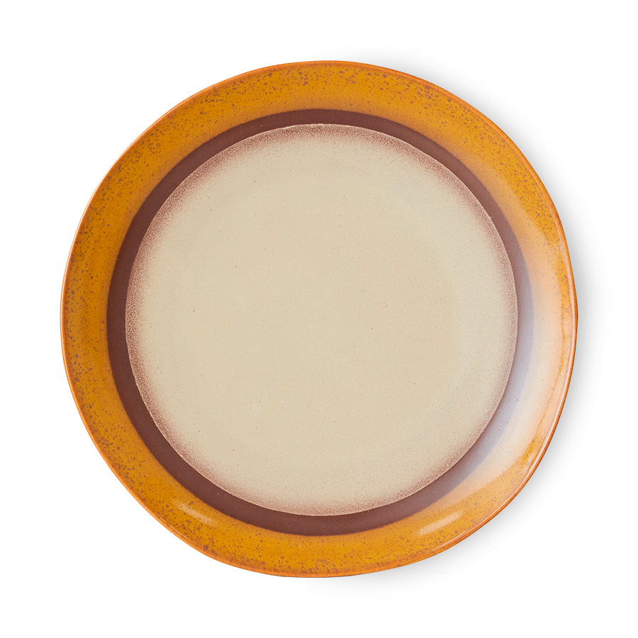 Assiette à dîner | 70s ceramics