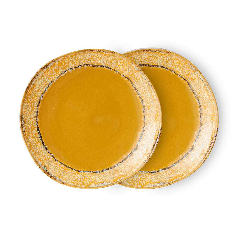 Assiette à entrée | 70s ceramics