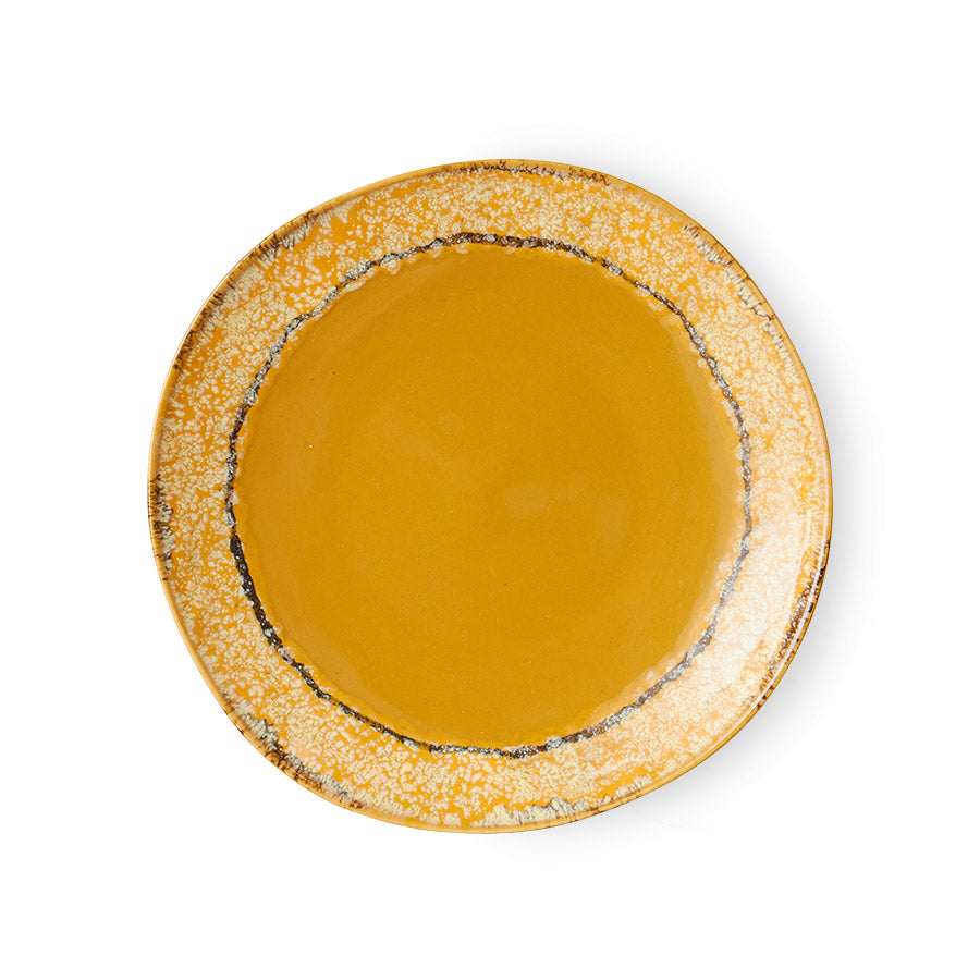 Assiette à entrée | 70s ceramics